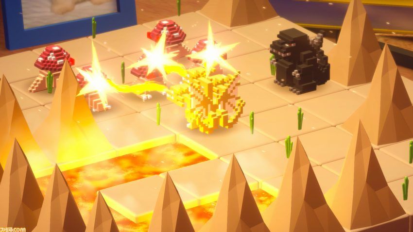 『ゴジラ ボクセルウォーズ』レビュー。見た目はキュート。中身は詰将棋のような本格シミュレーション。現実に非現実が迫る特撮的演出も光る怪作
