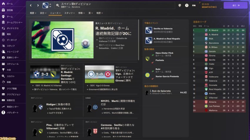 超硬派サッカーシミュレーション『フットボールマネージャー2024』レビューをシリーズ累計で1万時間遊んだ人が書いたら「負けられない戦いがここにある」と言わんばかりの大作になった