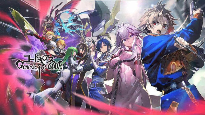 Code Geass Genesic Re;CODE is now available in Japan