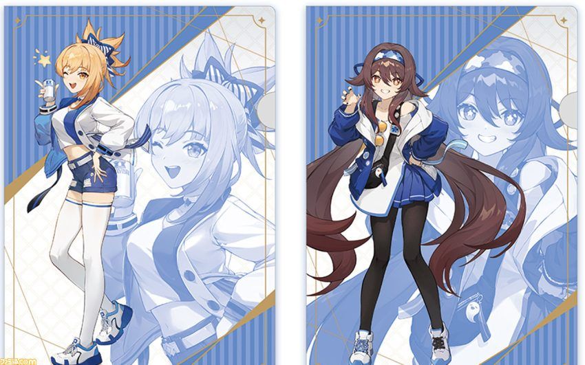 『原神』ローソンコラボキャンペーンが9月27日より開催。かわいい宵宮＆胡桃の描き下ろしイラストを使用したクリアファイルとA5ノートがもらえる ...