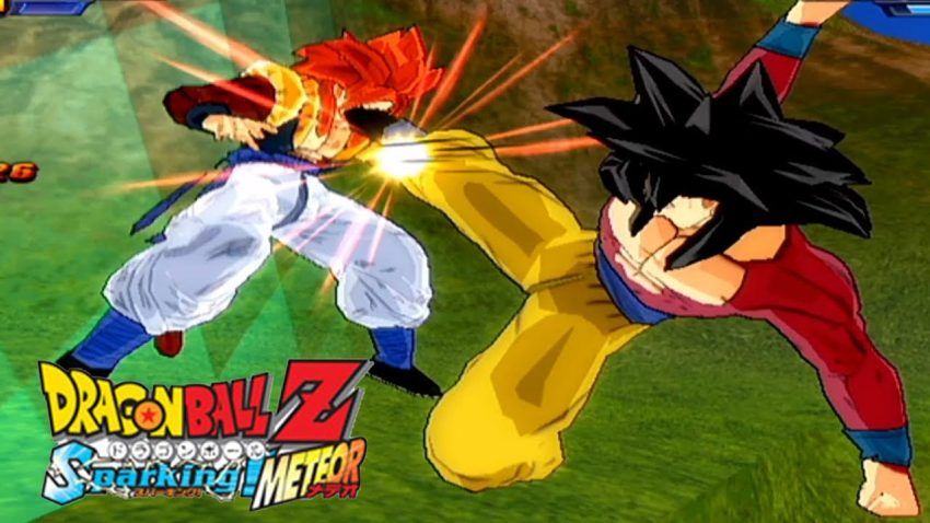 【ドラゴンボールZスパーキングメテオ】スーパーサイヤ人4悟空VS鬼神スーパーサイヤ人4ゴジータ - YouTube
