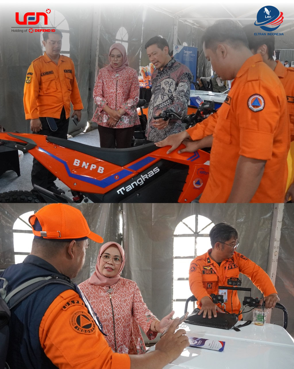 Direktur Utama PT Eltran Indonesia memberikan penjelasan tentang kendaraan listrik