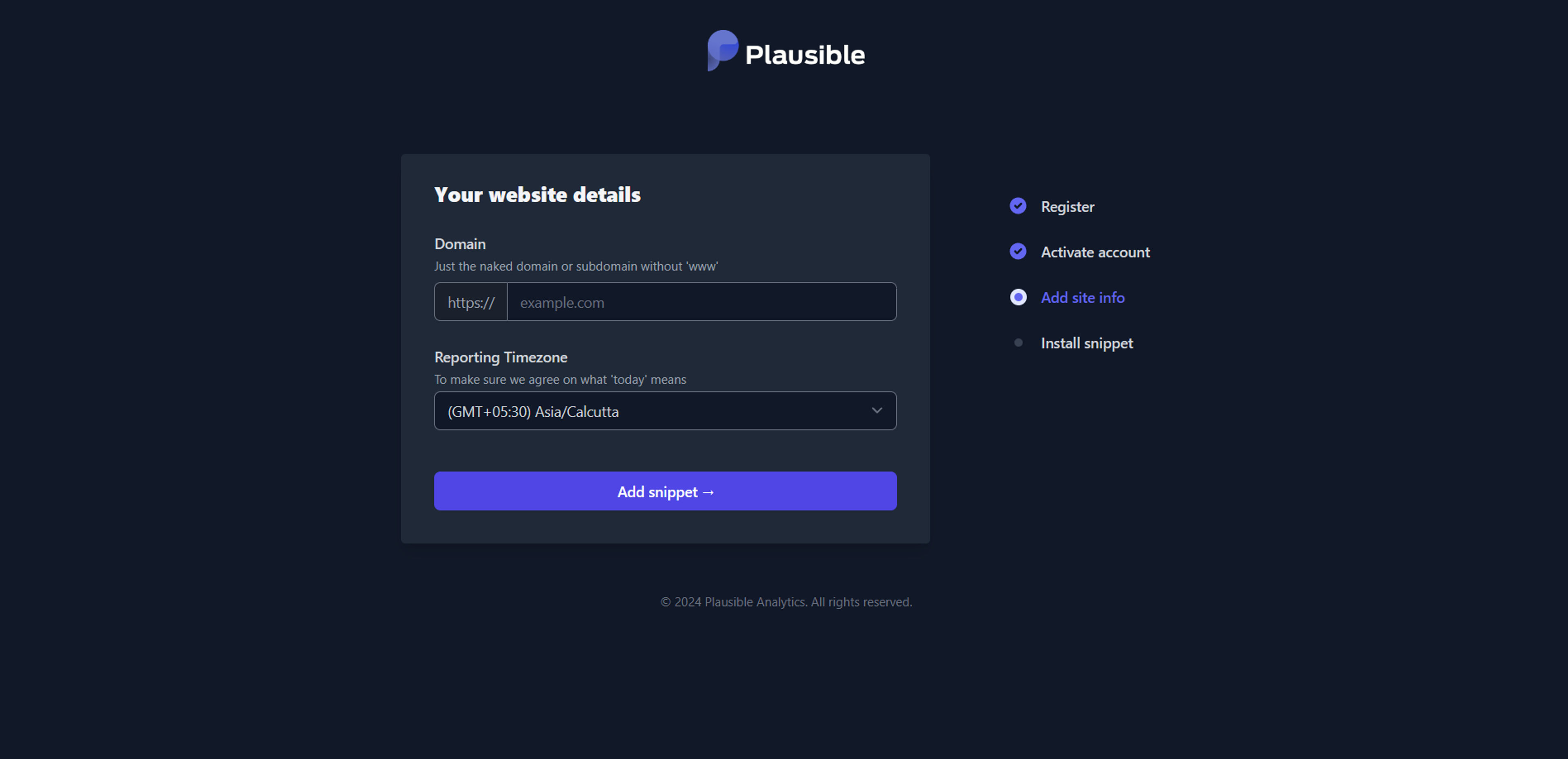 Setup Domain