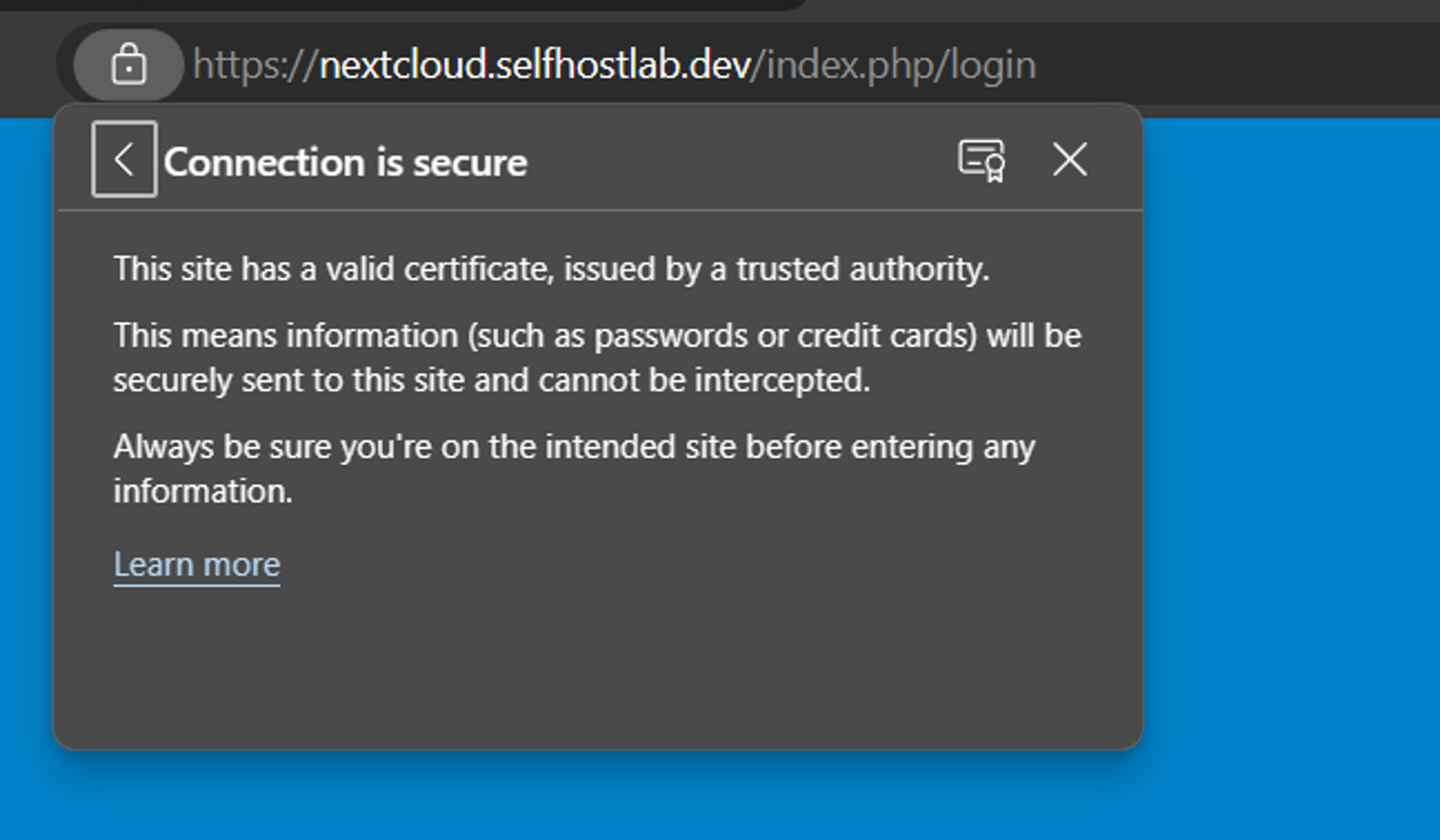 SSL Certificate