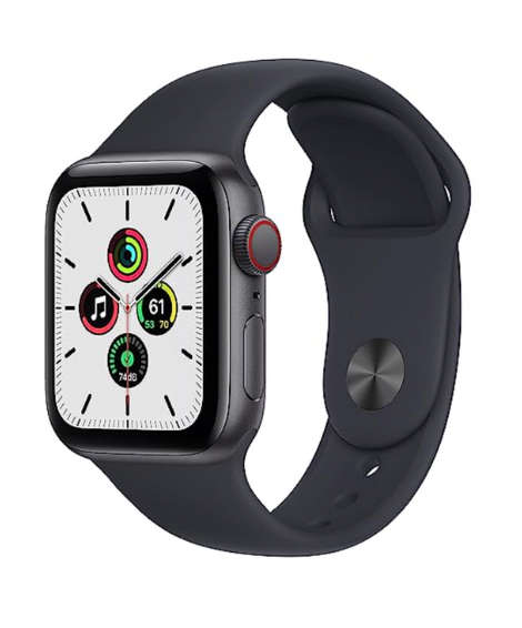 Amazon.com: Apple Watch Series 6 (GPS + Cellular, 40mm) - Silver Stainless  Steel Case with White Sport Band (Renewed) : Electronics