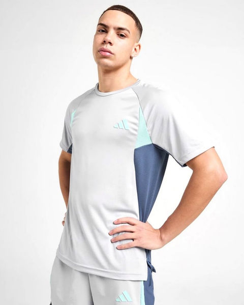 adidas Climacool Panel T-Shirt Halo Silver