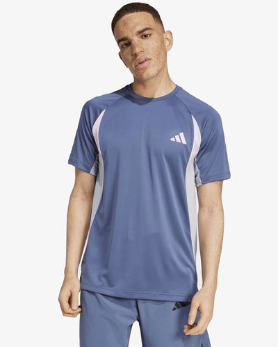 adidas Climacool Panel T-Shirt Blue