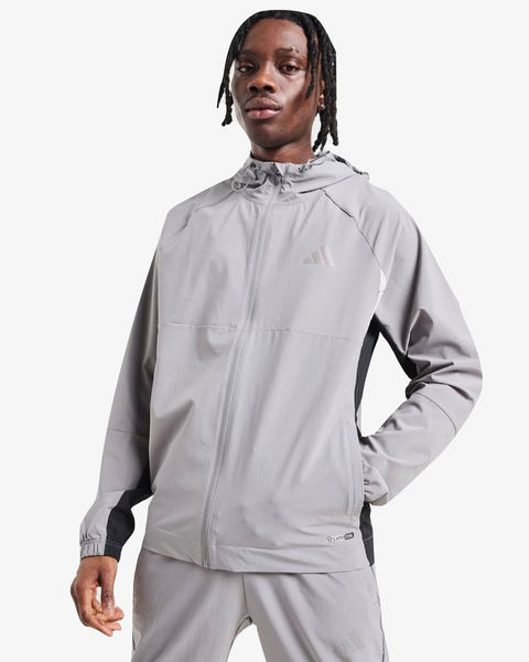 Adidas Climacool Woven Jacket Grey