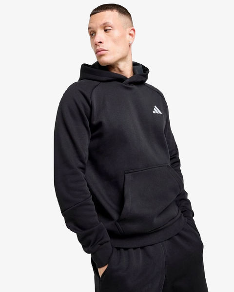 Adidas Colour Block Hoodie Black