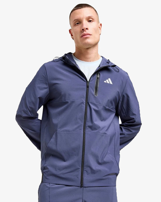 Adidas Designed for Training Full Zip Jacket Shadow Navy