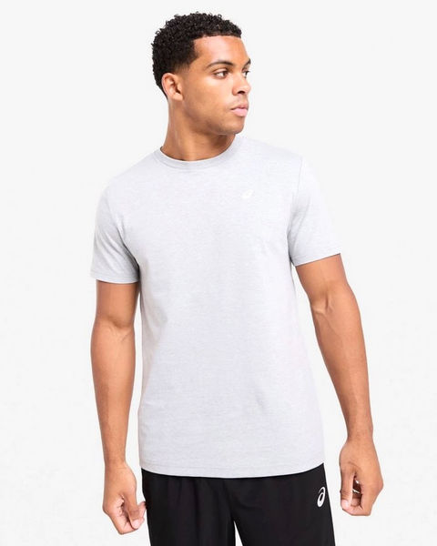ASICS Core Embroidered T-Shirt Grey