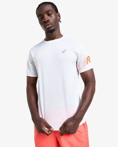 Asics Icon T-Shirt White/Orange