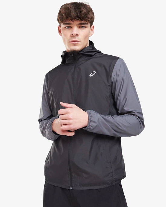 Asics Core Colour Block Jacket Black