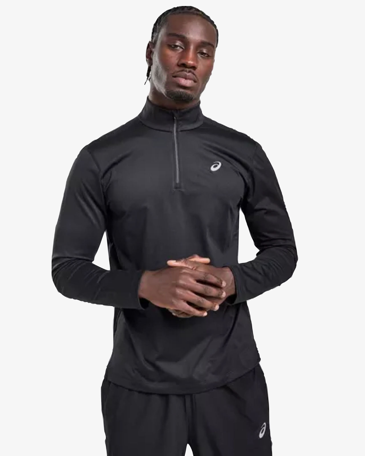 Asics Core 1/4 Zip Winter Top Black