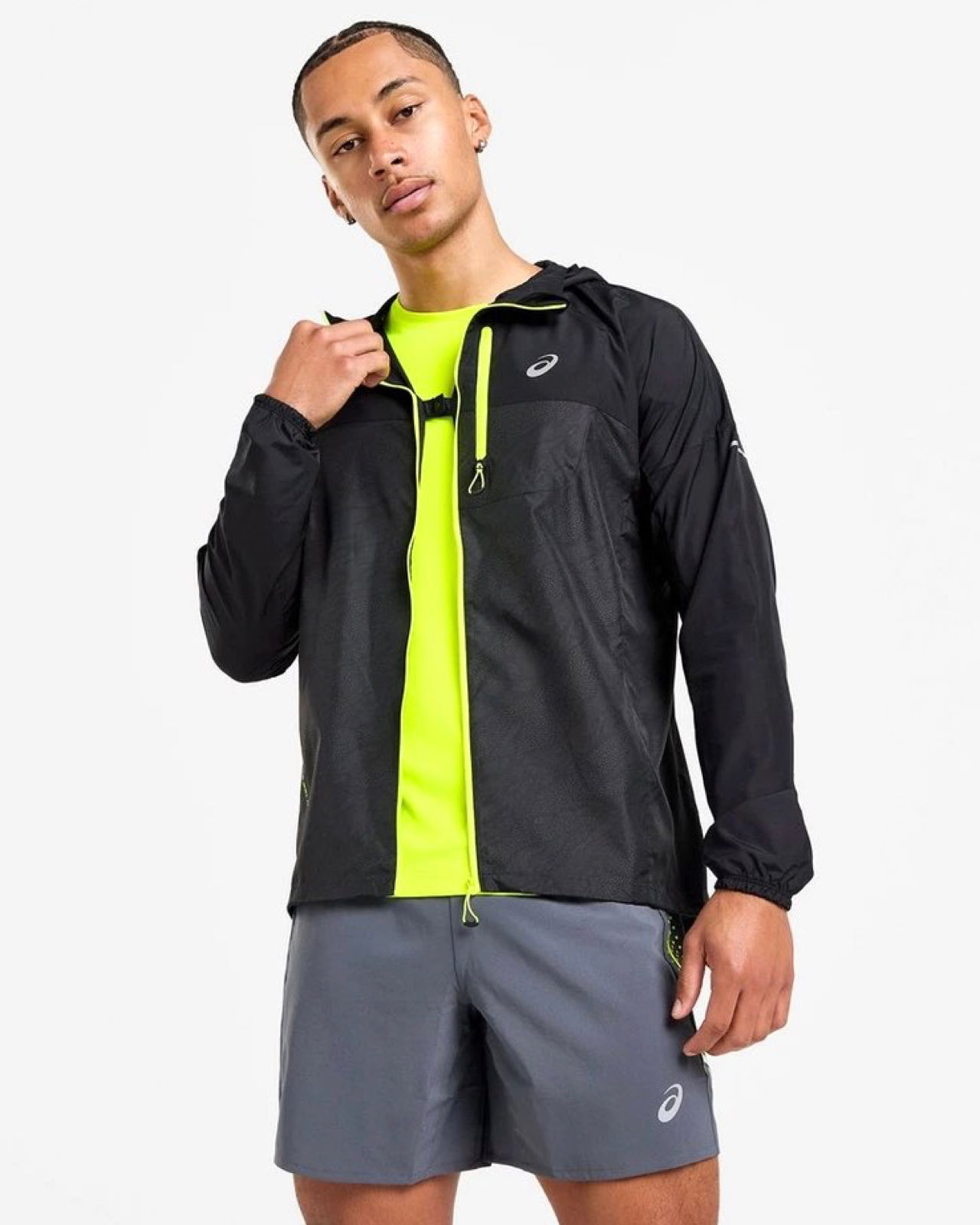ASICS Fujitrail Packable Jacket Performance Black