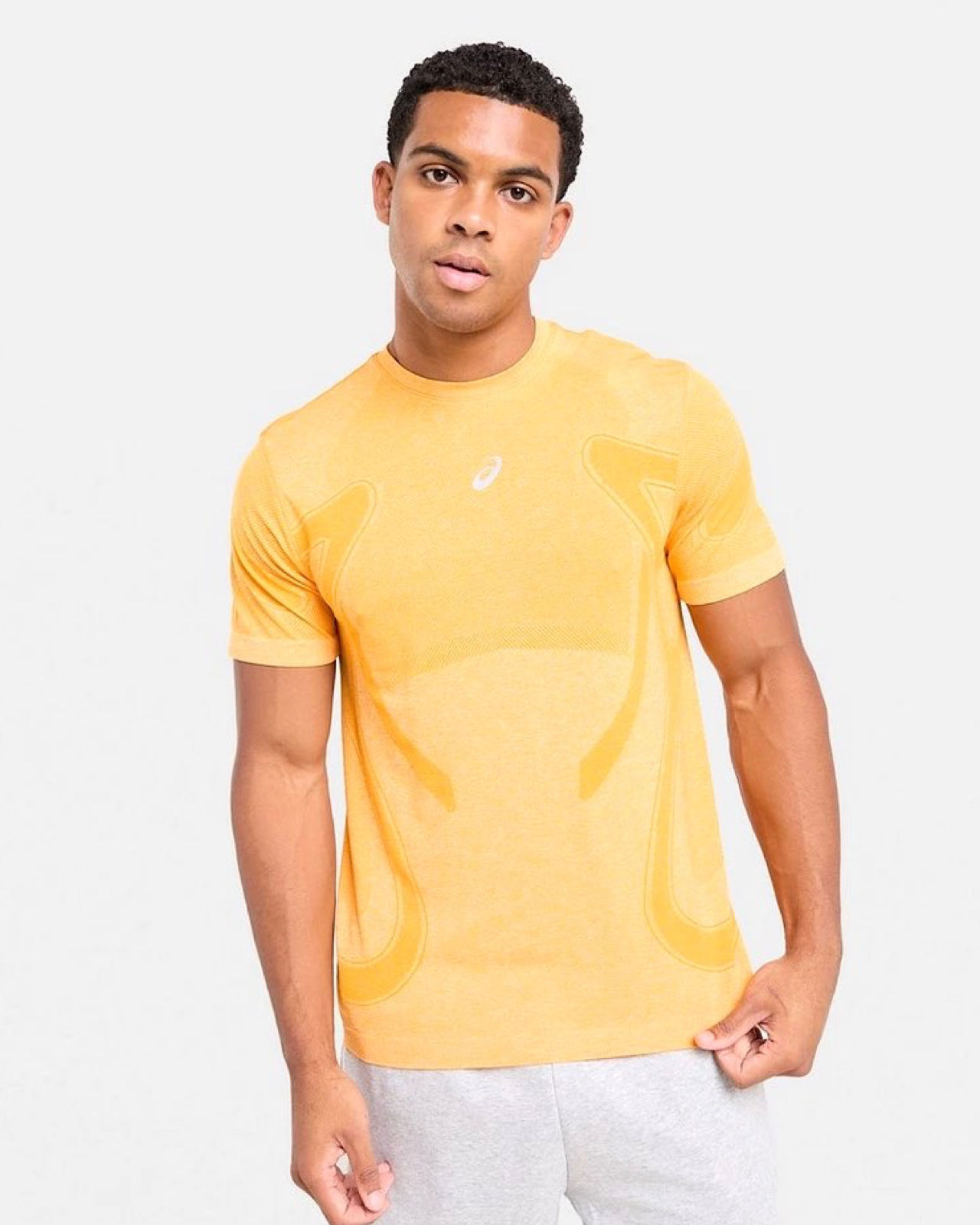 Asics Road T-Shirt Grey/Black
