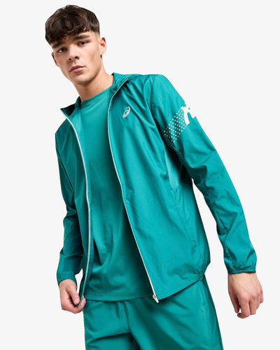 Asics Icon Jacket Green