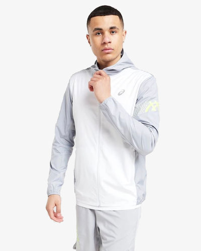 Asics Icon Jacket White/Grey