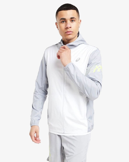 Asics Icon Jacket White/Grey