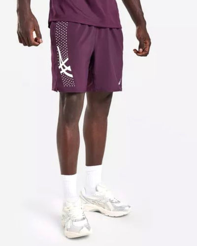 Asics Icon Shorts Dark Aubergine