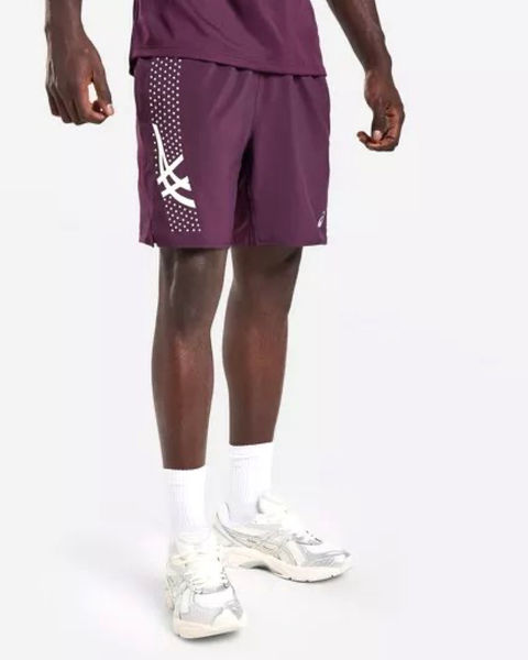 Asics Icon Shorts Dark Aubergine