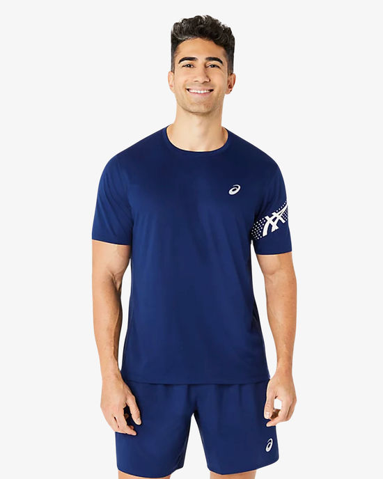 Asics Icon T-Shirt Blue Expanse