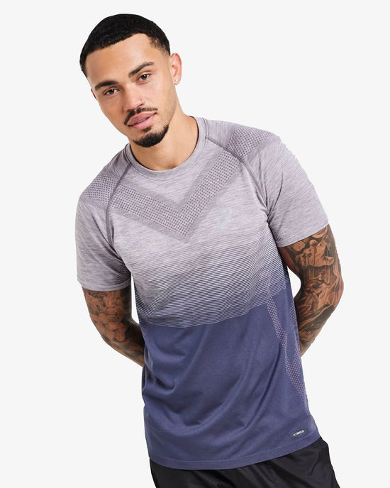 Asics Seamless T-Shirt Blue