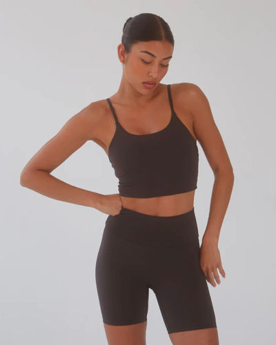 Adanola Tank Bra Coffee Bean