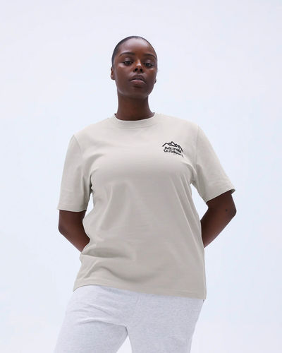 Adanola Outdoors Oversized T-shirt Stone