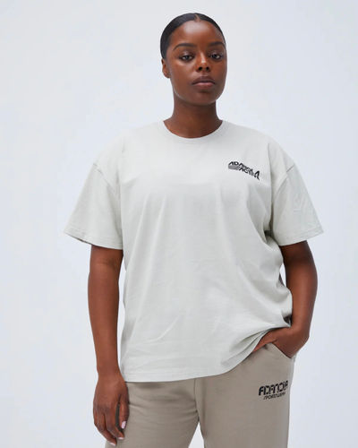 Adanola Retro Oversized T-Shirt Stone