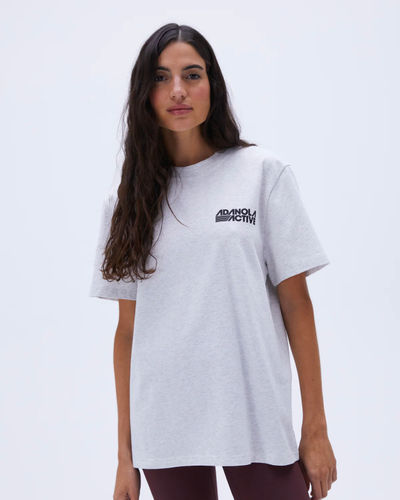 Adanola Retro Oversized T-Shirt Grey Melange