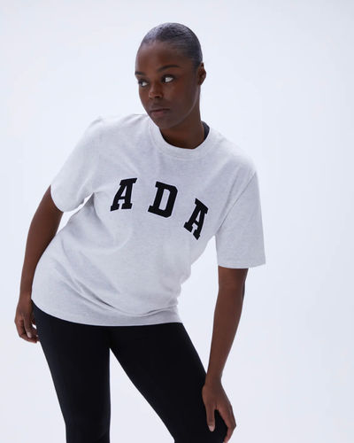 Adanola 'ADA' Oversized T-Shirt Grey Melange