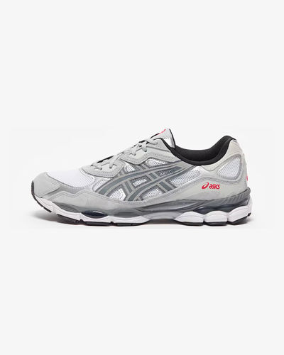 Asics Gel-NYC White/Steel Grey/Red