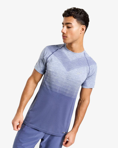 Asics Seamless T-Shirt Blue