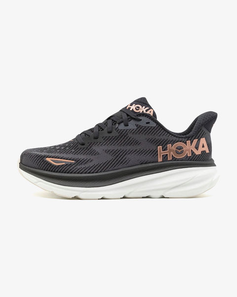 Hoka Clifton 9 Black /Rose Gold