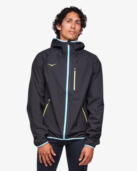 Hoka Tecsky Waterproof Jacket Black