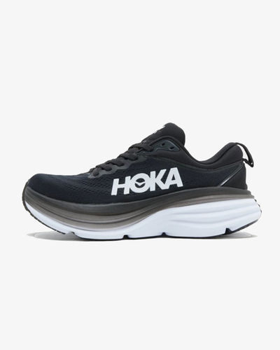 Hoka Bondi 8  Black & White