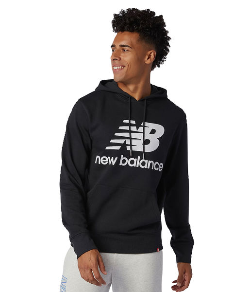 New Balance Essentials Pullover Hoodie Black