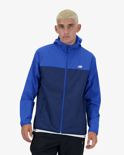 New Balance Athletics Woven Jacket Blue Oasis