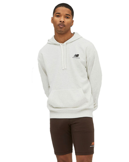 New Balance Uni-ssentials French Terry Hoodie Sea Salt Heather