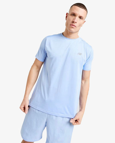 New Balance Essential Run T-Shirt Blue