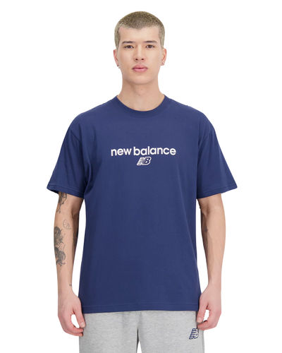 New Balance Sport Seasonal Graphic Brand T-Shirt Navy