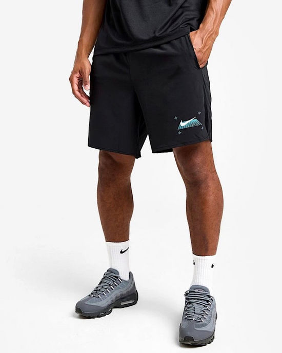 Nike Challenger Grid Shorts Black