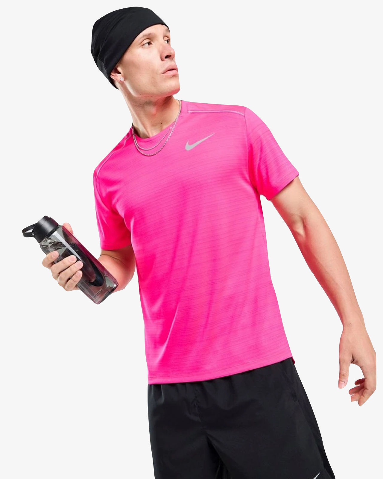 nike miler pink mens