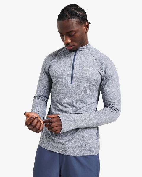 Nike Stride 1/4 Zip Top Heather Grey