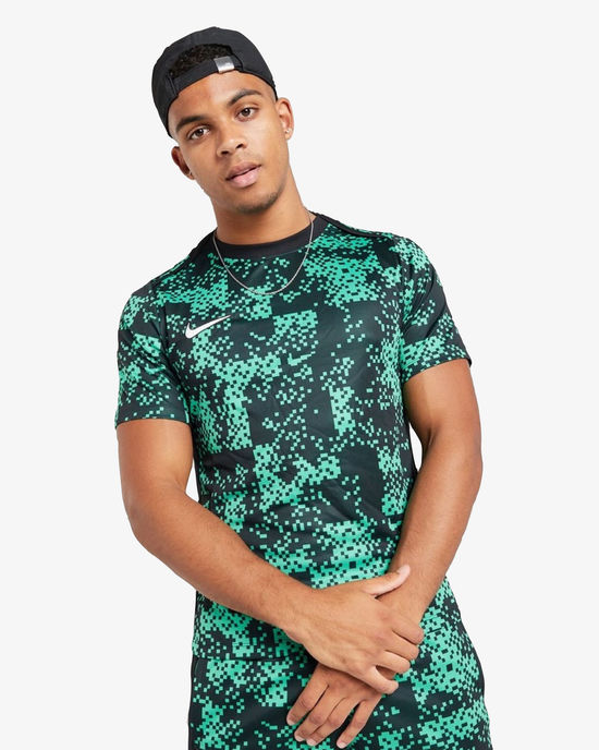 Nike Academy All Over Print T-Shirt Mid Green