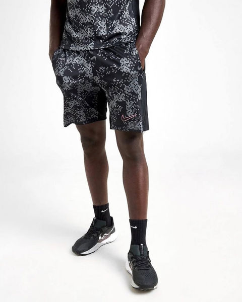 Nike Academy All Over Print Shorts Grey