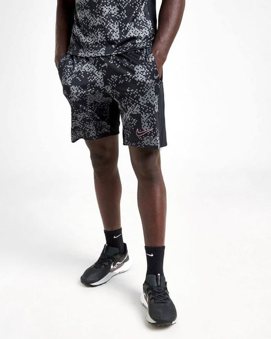 Nike Academy All Over Print Shorts Grey