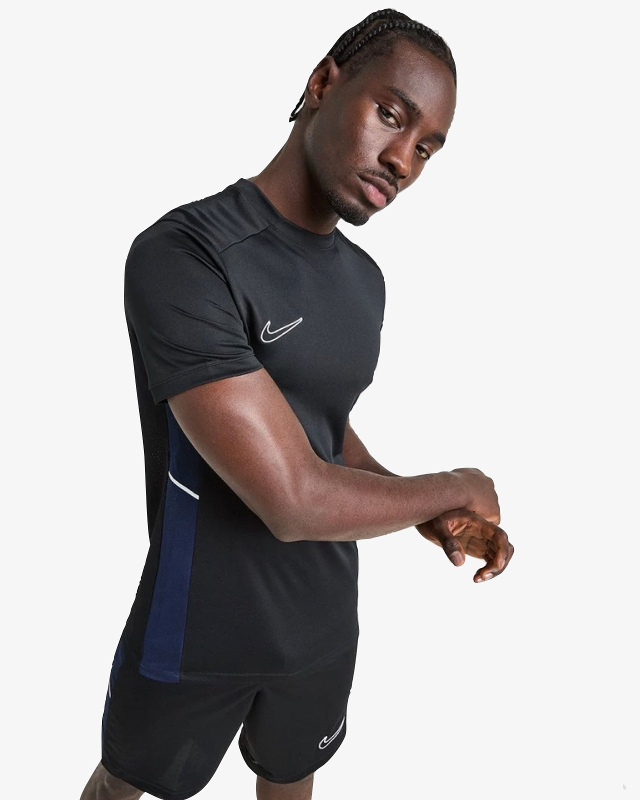 nike academy t shirt black