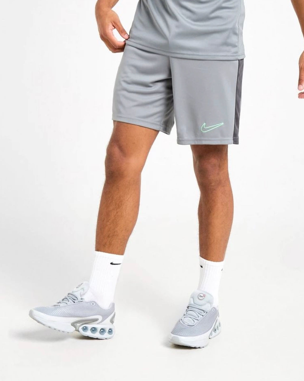 nike academy shorts grey